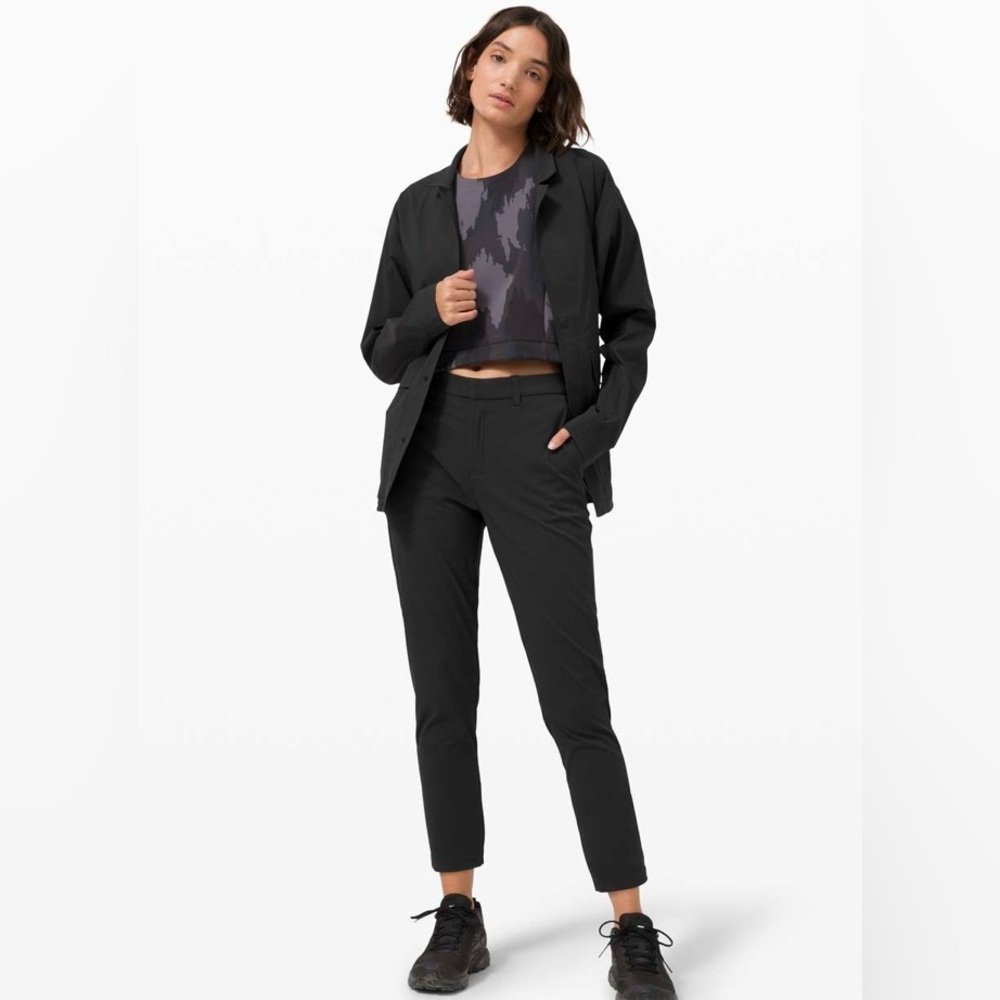 Lululemon x Robert Geller Womens Take the Moment Pant in Black - Size 4